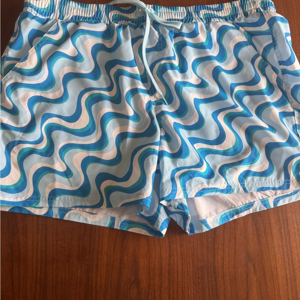 Blue and White Wild Fable Shorts
